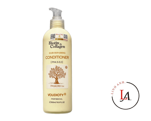 Xả Biotin & Collagen 500ml vàng siêu mềm mượt